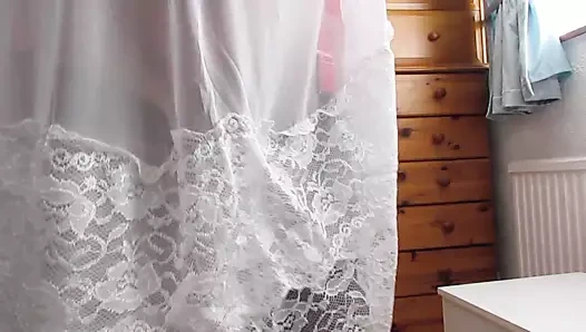 mastürbasyon içinde benim yeni naylon slip