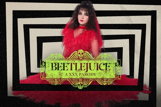 Beetlejuice'den Lydia biraz aşağı ve edepsiz işlerle uğraşmaya hazırken VRCOSPLAYX Nikki Slick