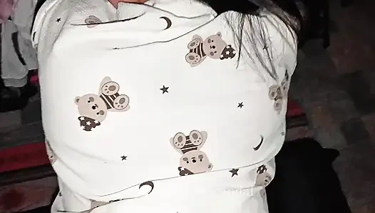 Rough pussy pounding with hair pulling - Pinay's savage fuck from behind