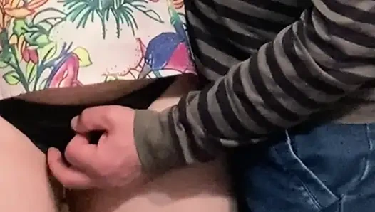 OMG! Mükemmel amcığını ovmama izin veriyor