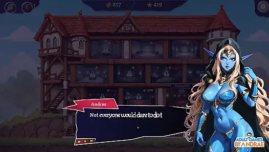 EP3: Rena Mirage сюжет и Зеркало уплотнений H-сцена - симулятор секс-гильдии