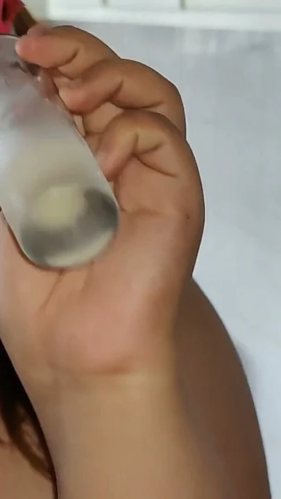 Analdan sonra dölimle yaptığım lezzetli dondurmayı yiyor | Klip 2