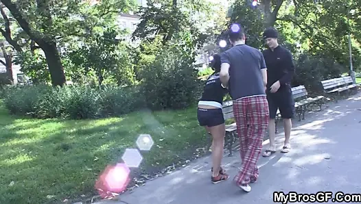 Binme onun büyük çük sonra cunnilingus