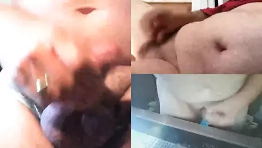 3way on Skype 3 cumshots