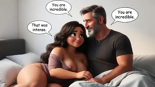 Lari'nin teyzemin yaşlı erkek arkadaşıyla nasıl yakınlaştığımın gizli hikayesi (yapay zeka oluşturuldu)
