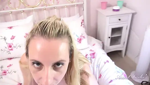 AuntJudys - Busty Blonde MILF Keira Brings You Back to Her Hotel Room