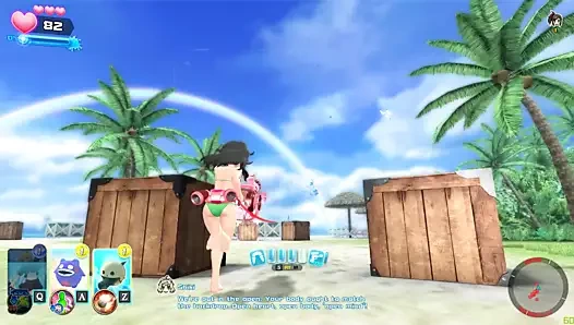 Hadi şeftali plajı sıçraması oynayalım - 43 - plaj sıcak çekimleri (deu)