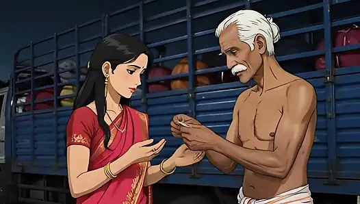 Mallu kız kamyon şoförü tarafından sikiliyor