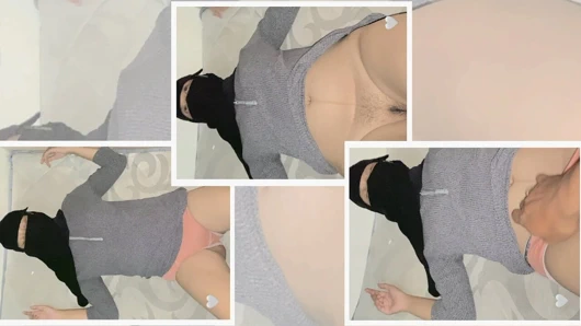 Tesettürlü zenci evli kadın iş arkadaşıyla aldatıyor