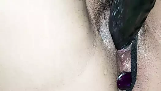 siyah yapay penis eş