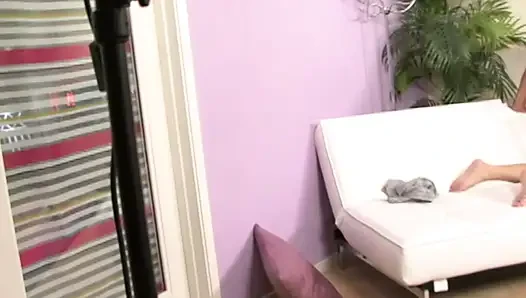 BBC Stretches Mature Blonde's Ass and Pussy Wide