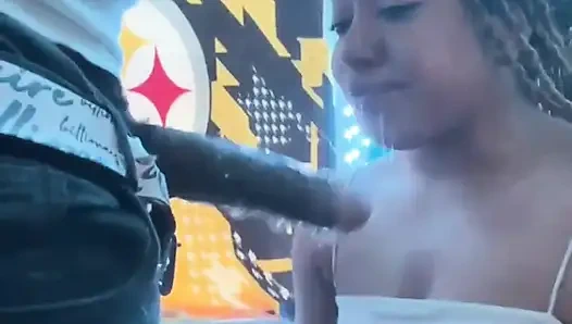 Star Wars izliyor musun o büyük siyah yarağı emmeme izin verecek misin