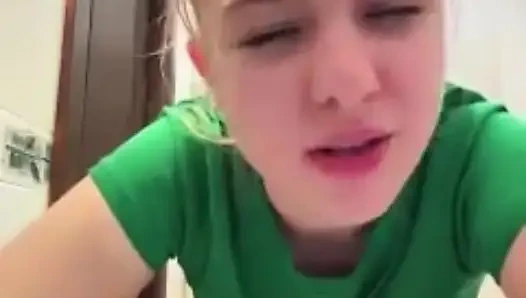 Creampie real orgasm close up hardcore