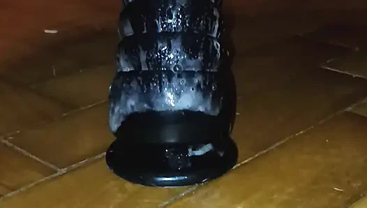 Evde anal dildo