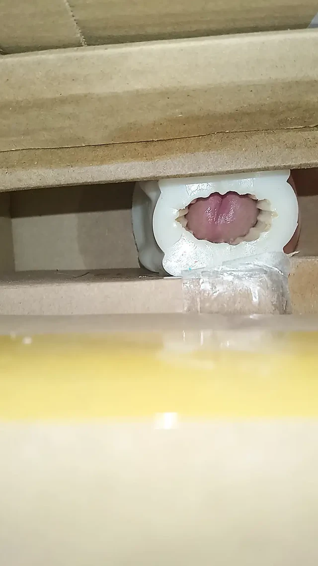 Ev yapımı silikon am içine boşalma 5
