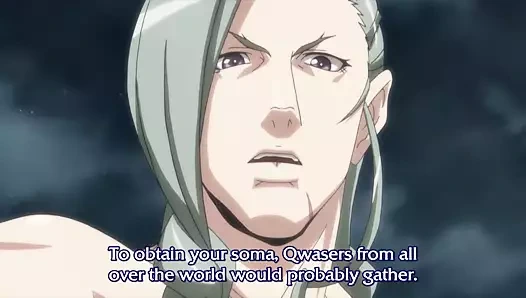 Anime göğüsleri banyo sahnesi - seikon no qwaser