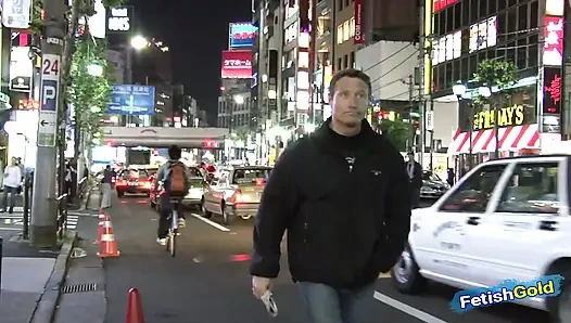 Petite Asian college girl gets her hairy pussy drilled by older muscular guy