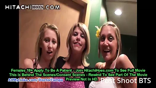 Doktora saat başı boşaldığımı söyleme! hemşire carissa montgomery muayene odasına gizlice girer, hitachi sihirli değnek ile mastürbasyon yapar!!