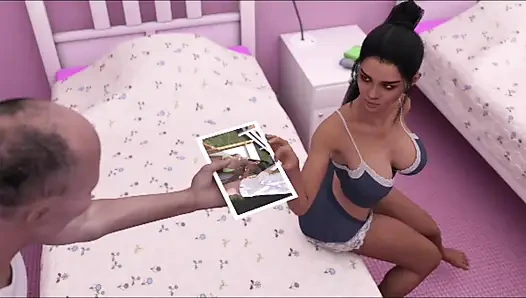 Orta yaşlı seksi kadın #1: Julie George'a oral seks yaptı