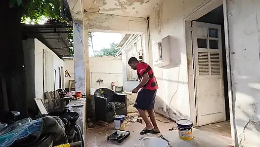 Taşakları üvey kız kardeşimin götüne sokuyorum