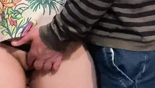 OMG! Mükemmel amcığını ovmama izin veriyor