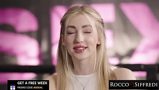 Rocco siffredi - tatlı lina şimdiye kadar aldığı en büyük yarakla sert sikiliyor