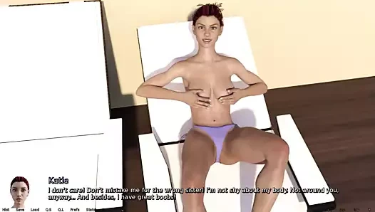 Kalbin olduğu yer: havuz kenarında yaramaz yarı çıplak kız - ep35