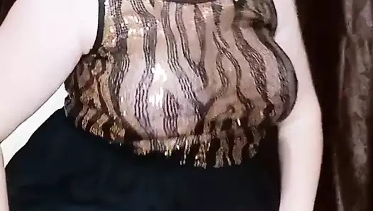 Sexy Step-mommy Wearing High Heels