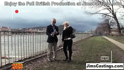 Götünüzü sikmek istiyorum! Jim Slip ve Sarah Kelly Jimscastings'te