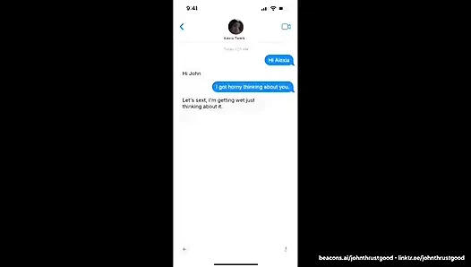 Alexia Twerk ile seks yaptım ve beni sert bir şekilde için twerk yapıyor - John Thrustgood