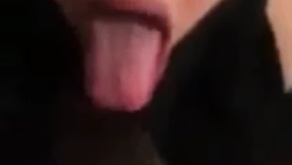 Faslı kaltak tesettürlü büyük zenci yarağını emiyor