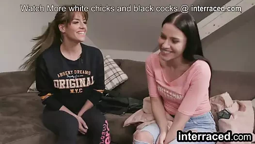 İki azgın hatun şehirde bir bbc nasıl gösterileceğini biliyor