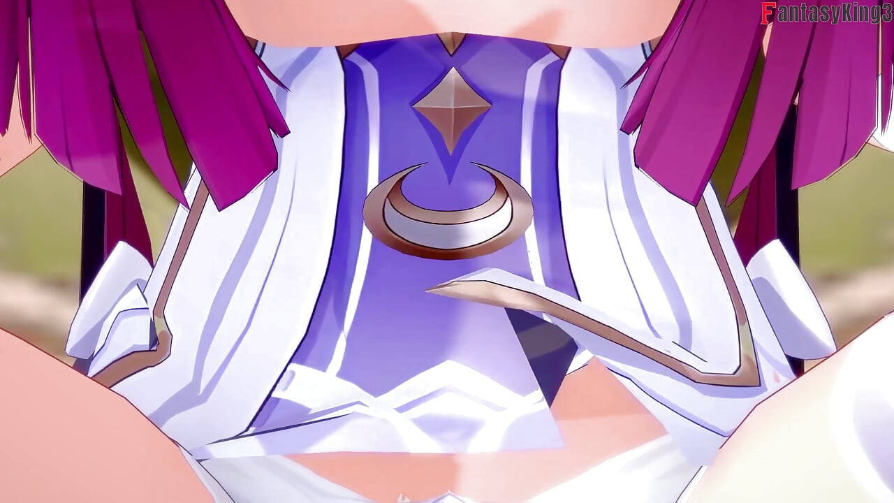 Columbina oral seks - Genshin Impact