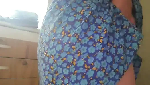 Ablam yemek yaparken ne kadar da güzel