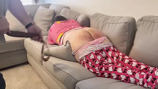 KESINTISIZ ŞAPLAKLAR! Evelyn holloway şaplak mega derlemesi (otk, el arabası, eller, kürek, kemer ve daha fazlası!)