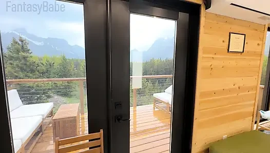 Busty Married Babe Cheats with Stranger in Sauna (No Condom)