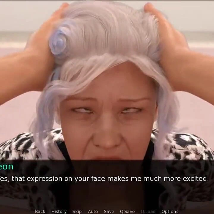 Kölelik ve uçurum arasında #28 seksi nine boğazını sert siktiriyor