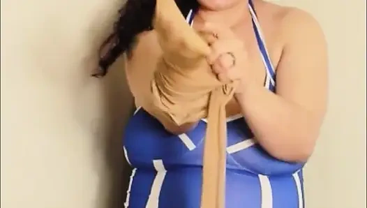 Çıplak külotlu çorap tryon