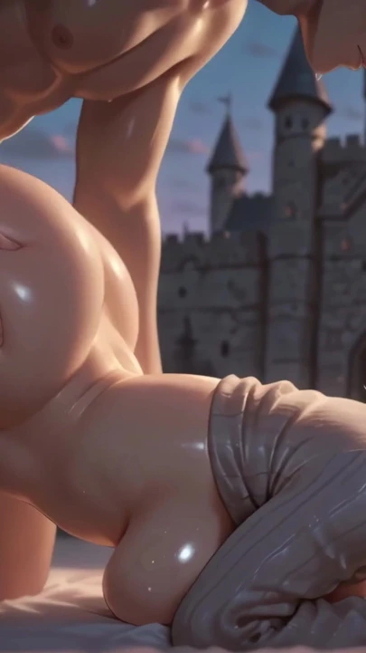 Kesintisiz yemin: kraliyet kalesinde anal zevk - atkins heaven | Klip 1