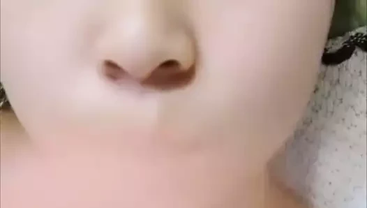 Güzel büyük süt mengmeng'in kız kardeşinin yeni geliştirilmiş yuvarlak ch