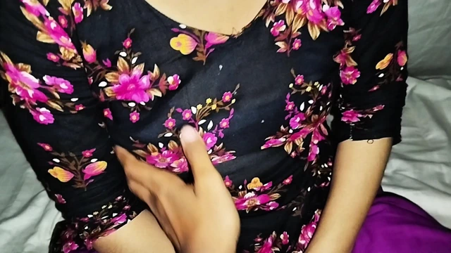 18 years old beautiful hot Bengali stepsister, She is scared to be alone she will stay with me in my room tonight.