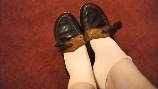 Kokmuş çoraplarım ve ayaklarım