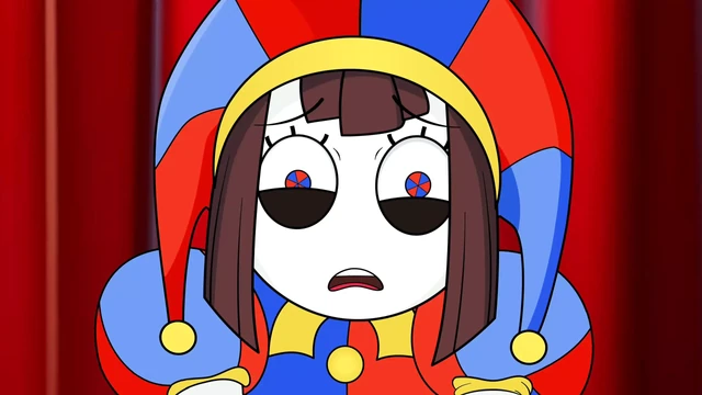 POMNI СКАЧЕТ НА БОЛЬШОМ ЧЛЕНЕ ДЖЕКСА (УДИВИТЕЛЬНЫЙ ЦИФРОВОЙ ЦИРК)