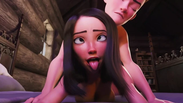 Магия становится грязной тоже... Первая анальная попытка извращенца-волшебника - эксклюзивная анимация HQ