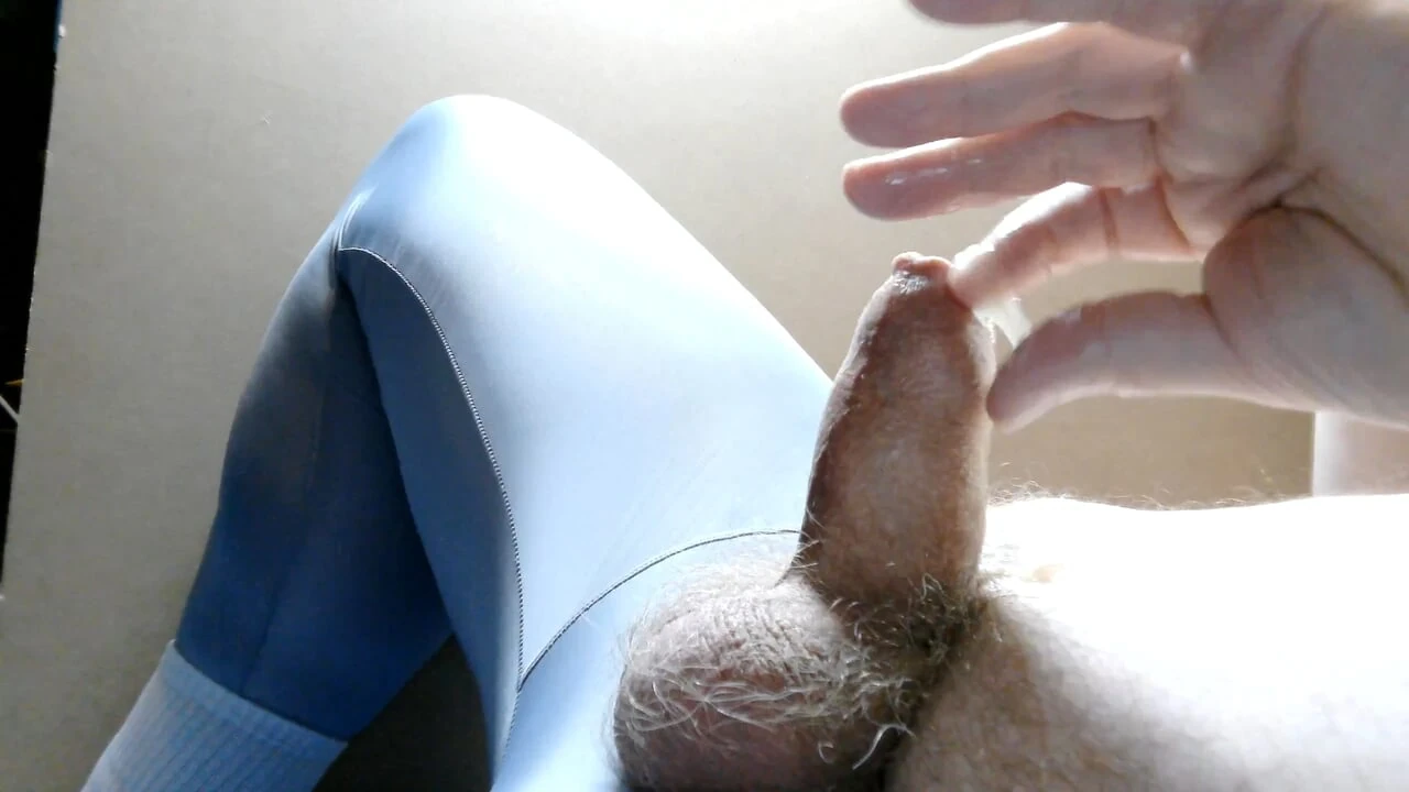 Gym Pants and White Socks Wank