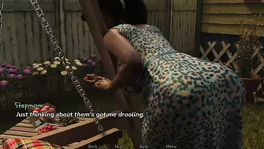 Üvey annelere bahçe yapımında yardım - aşk ve baştan çıkarma (ep-02 sahnesi)