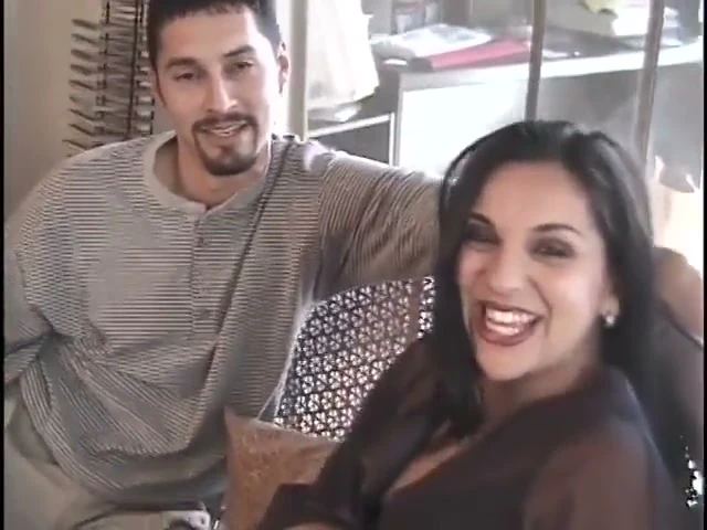 Man holds pregnant women’s legs to get deeper in her