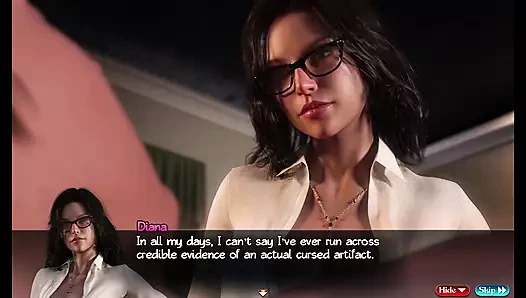 Üvey kız kardeş ve kız arkadaşla üçlü seks - nadia'nın hazinesi - bölüm - 17