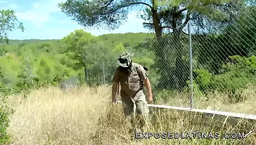 Gringo gets yakalandı ve sikikleri bir dik latina