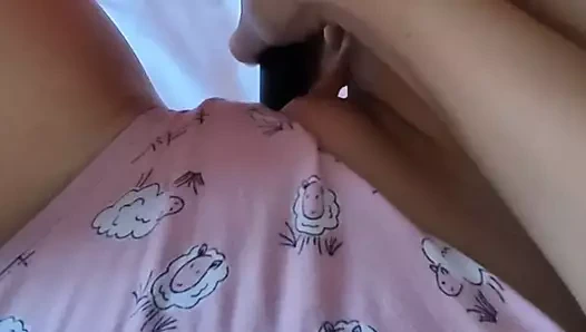 amatör oynar ile onu KEDİ kadar o boşalan